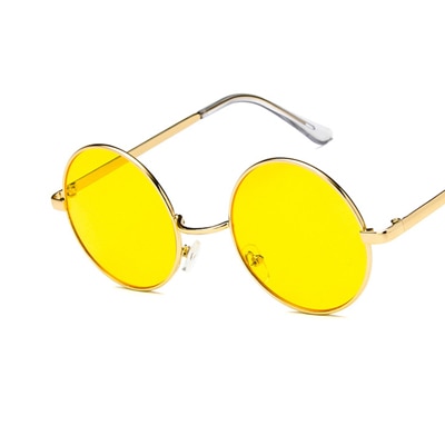 Vintage Round Sunglasses - Capacina