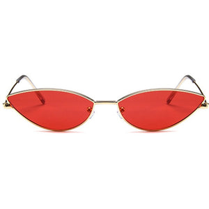 Small Retro Cats Eye Sunglasses - Capacina