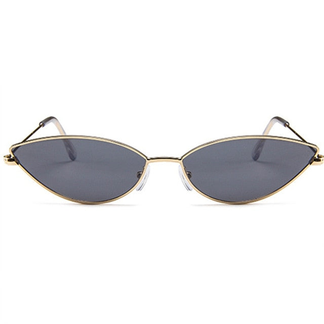 Small Retro Cats Eye Sunglasses - Capacina