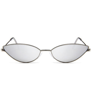 Small Retro Cats Eye Sunglasses - Capacina