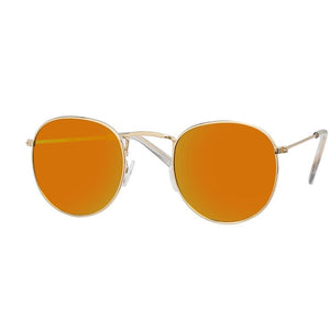 Round Retro Sunglasses - Capacina