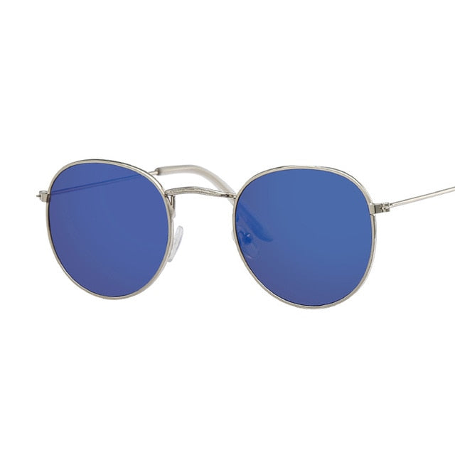 Round Retro Sunglasses - Capacina