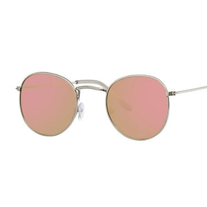 Round Retro Sunglasses - Capacina