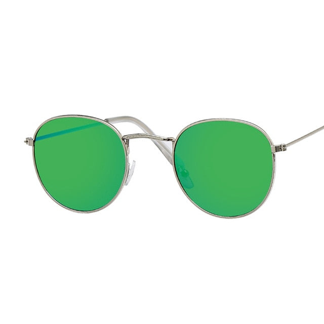 Round Retro Sunglasses - Capacina