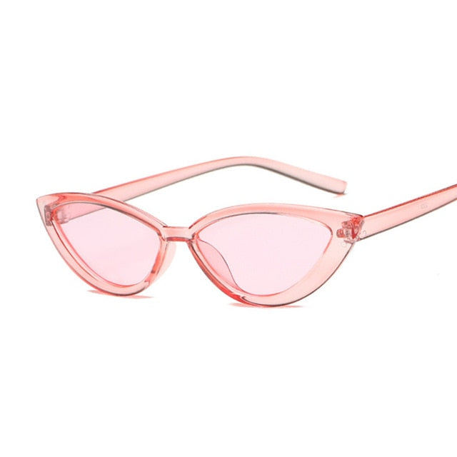 Small Cats Eye Vintage Sunglasses - Capacina